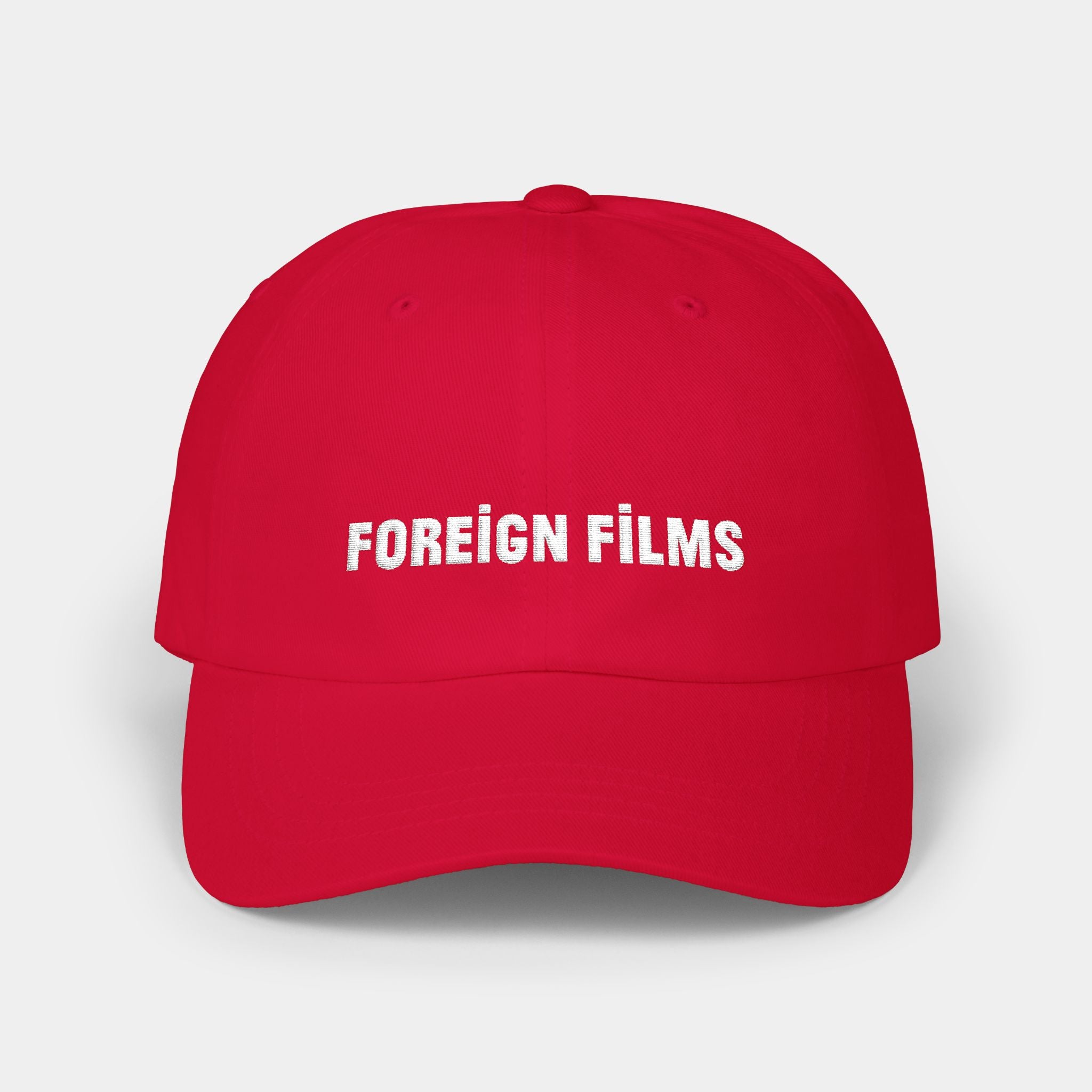 FOREIGN FILMS Cap (White Embroidery)