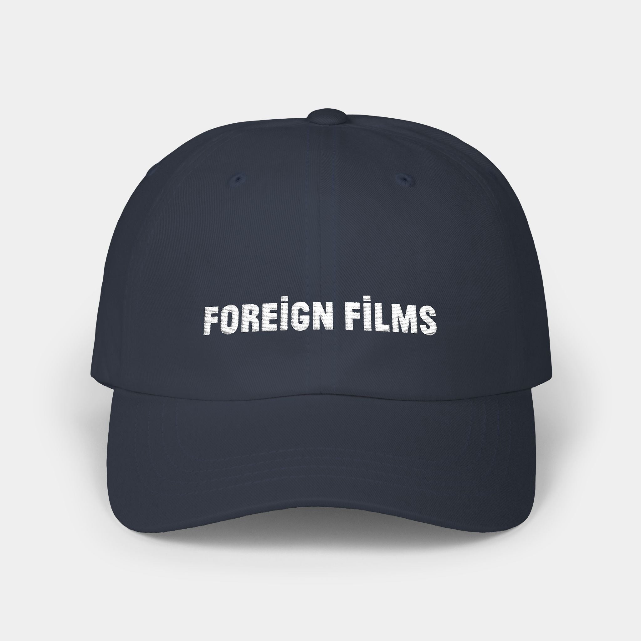 FOREIGN FILMS Cap (White Embroidery)