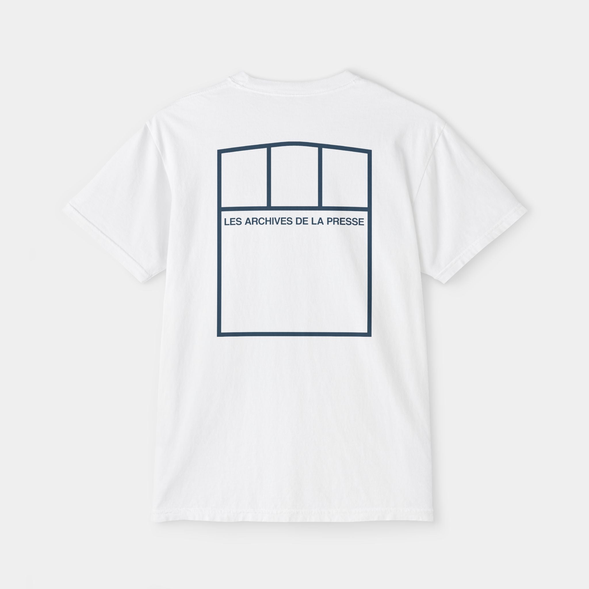 Les Archives De La Presse Unisex Garment-Dyed Pocket T-Shirt