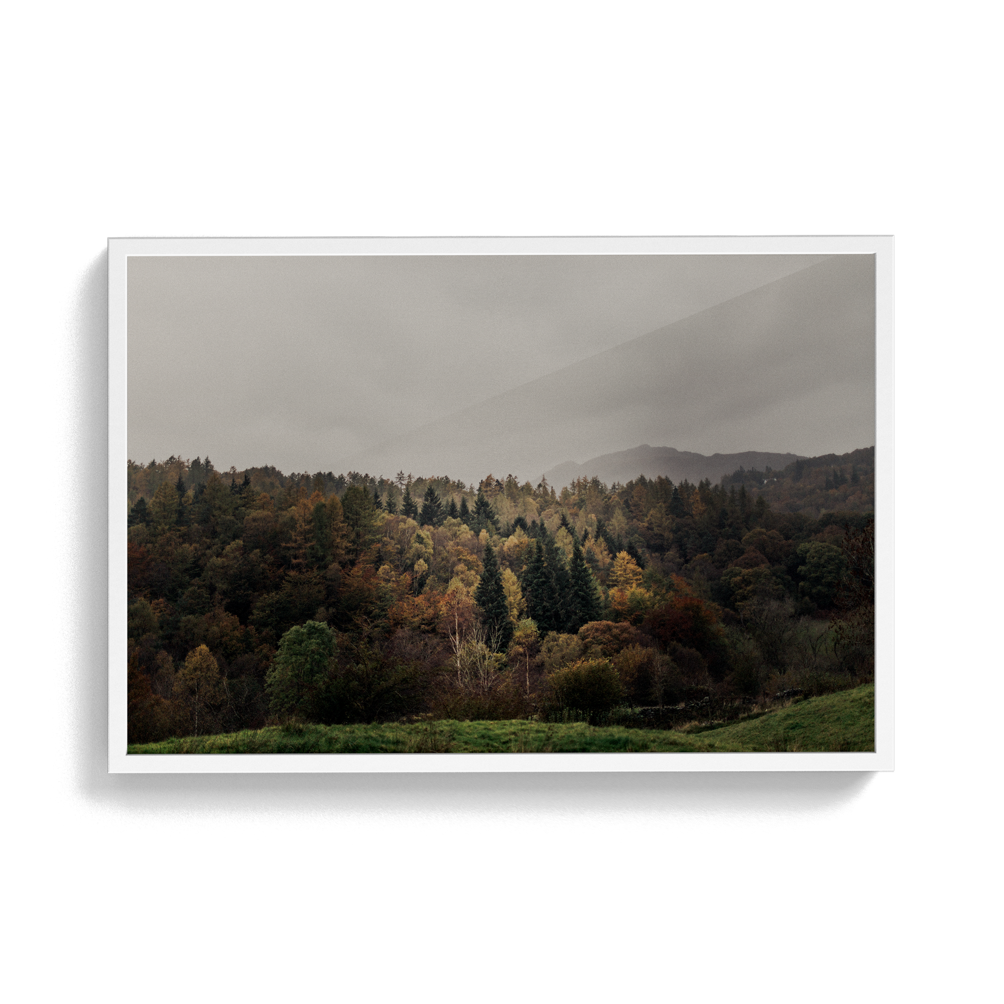 Coniston: Woodsmoke photographic print