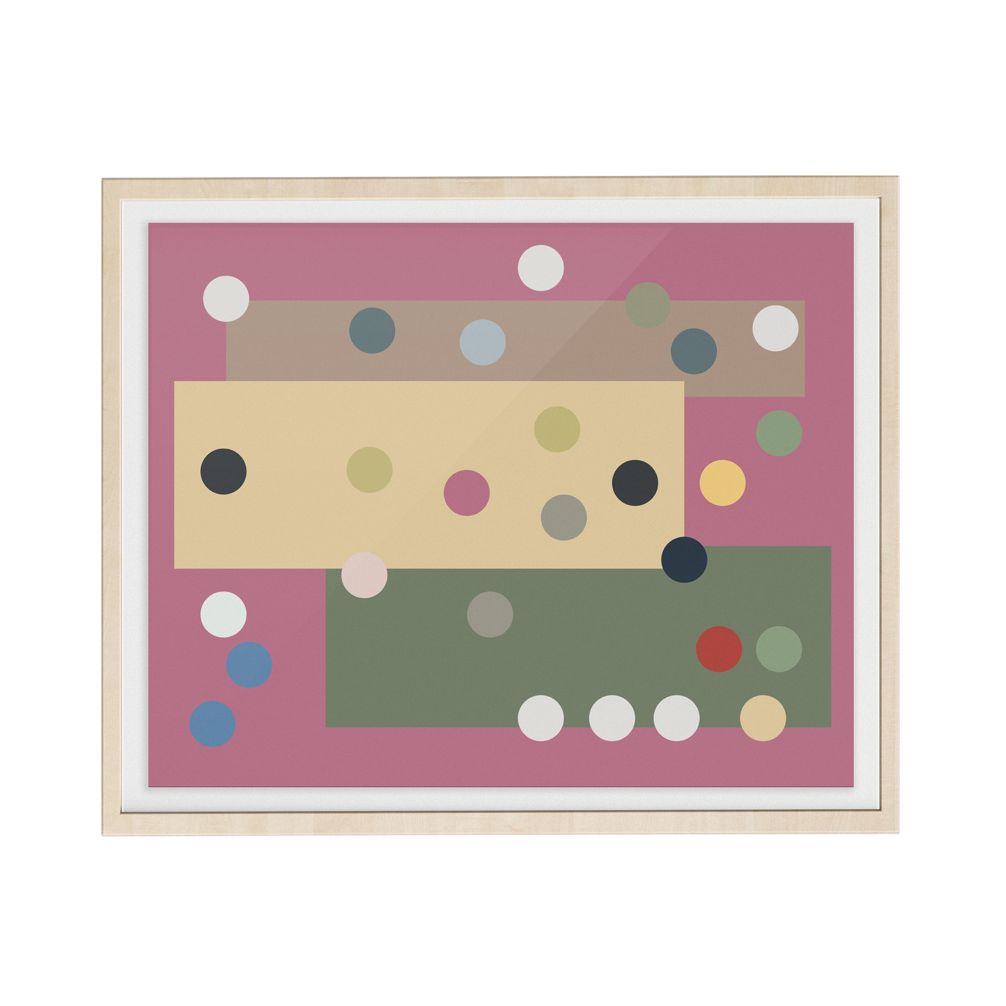 Color Study — Domo (Cabana Pink)