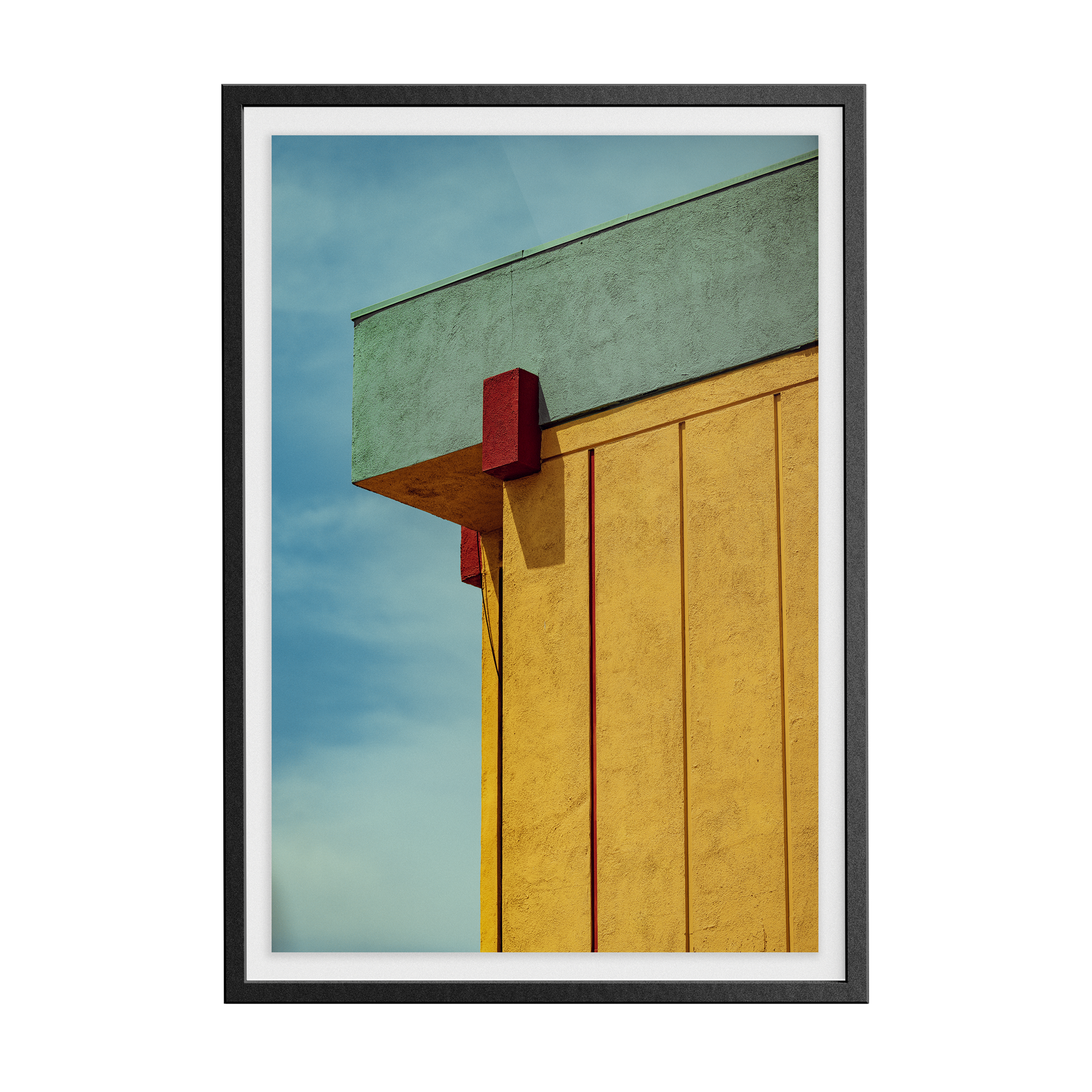 Plaza 1 (Isolation) photographic print