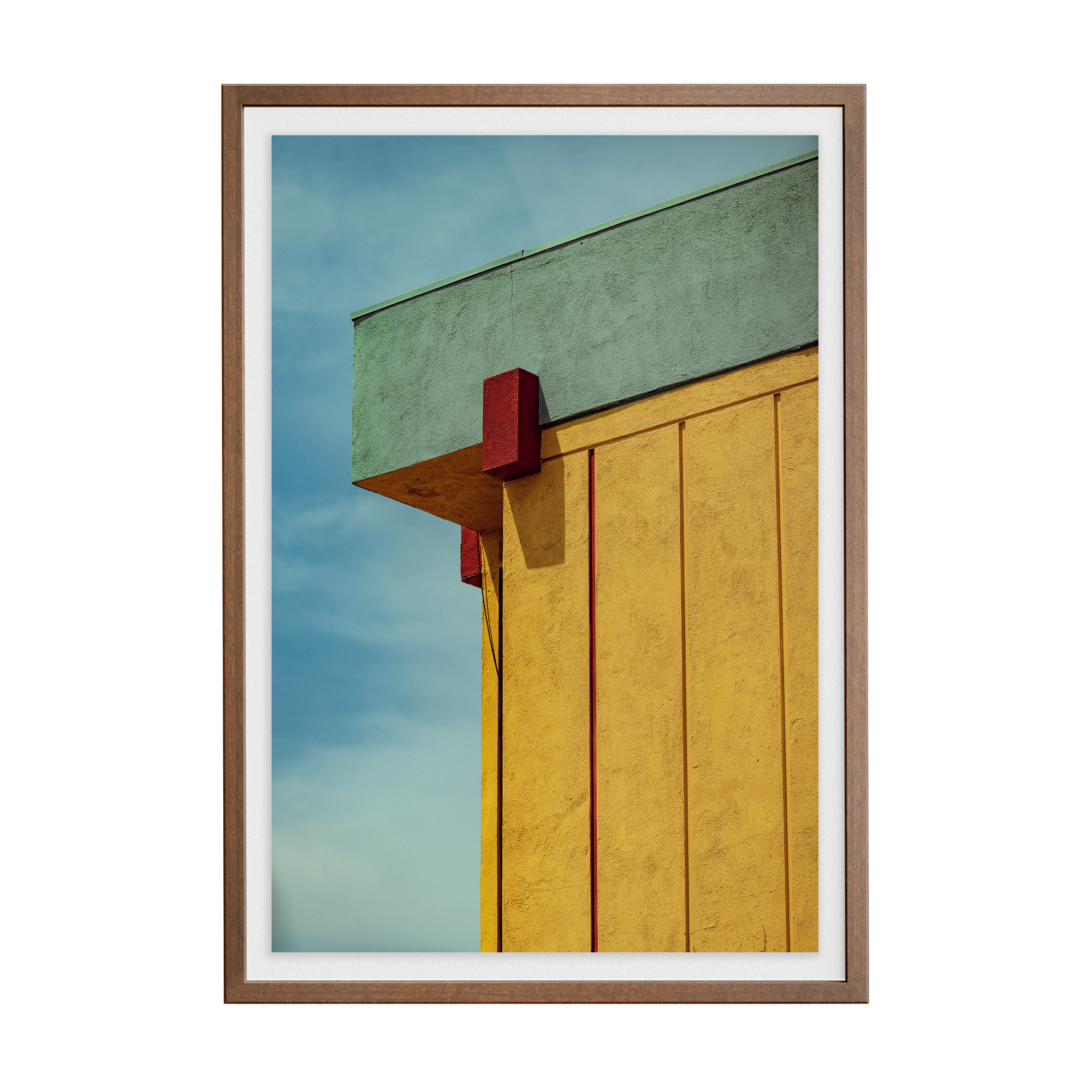 Plaza 1 (Isolation) photographic print
