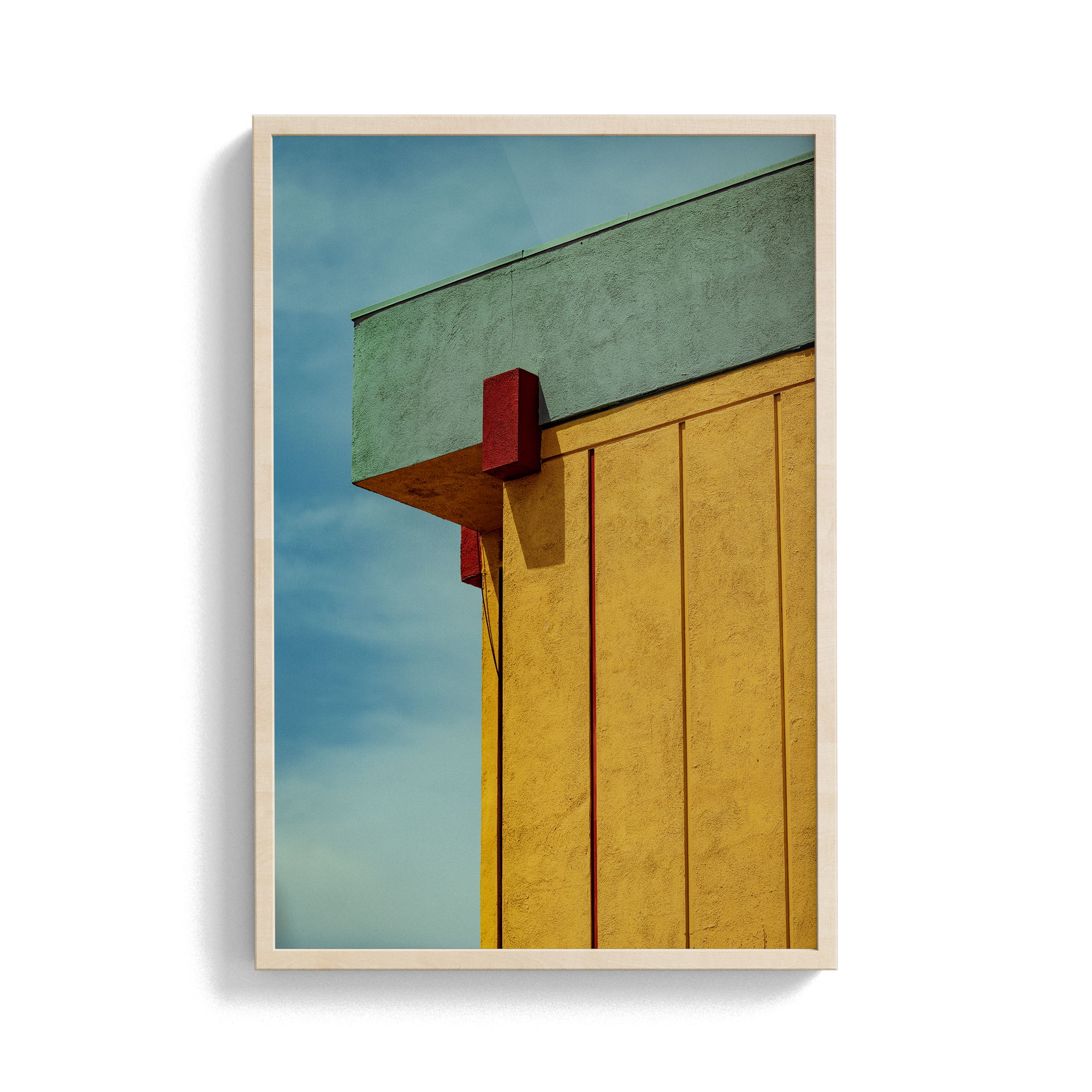 Plaza 1 (Isolation) photographic print