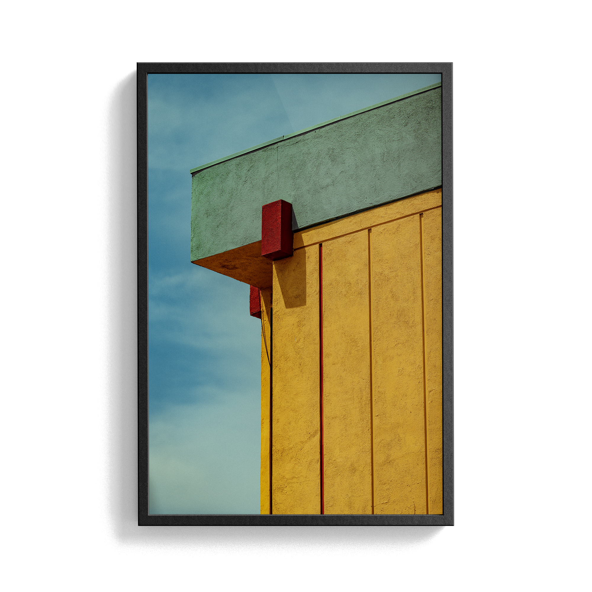 Plaza 1 (Isolation) photographic print
