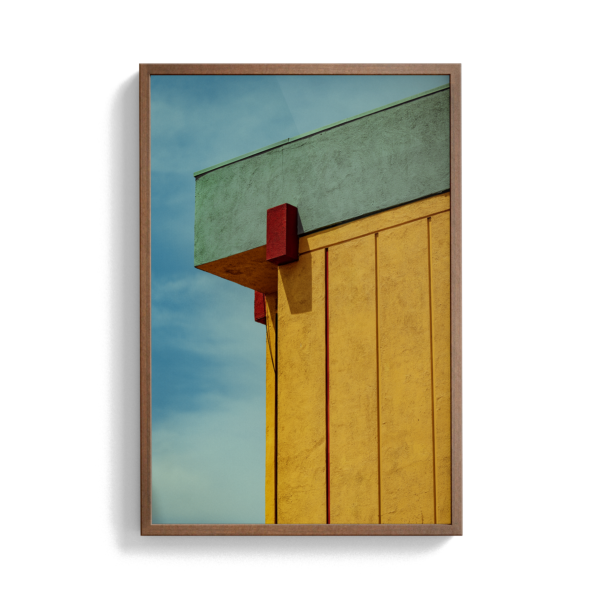 Plaza 1 (Isolation) photographic print