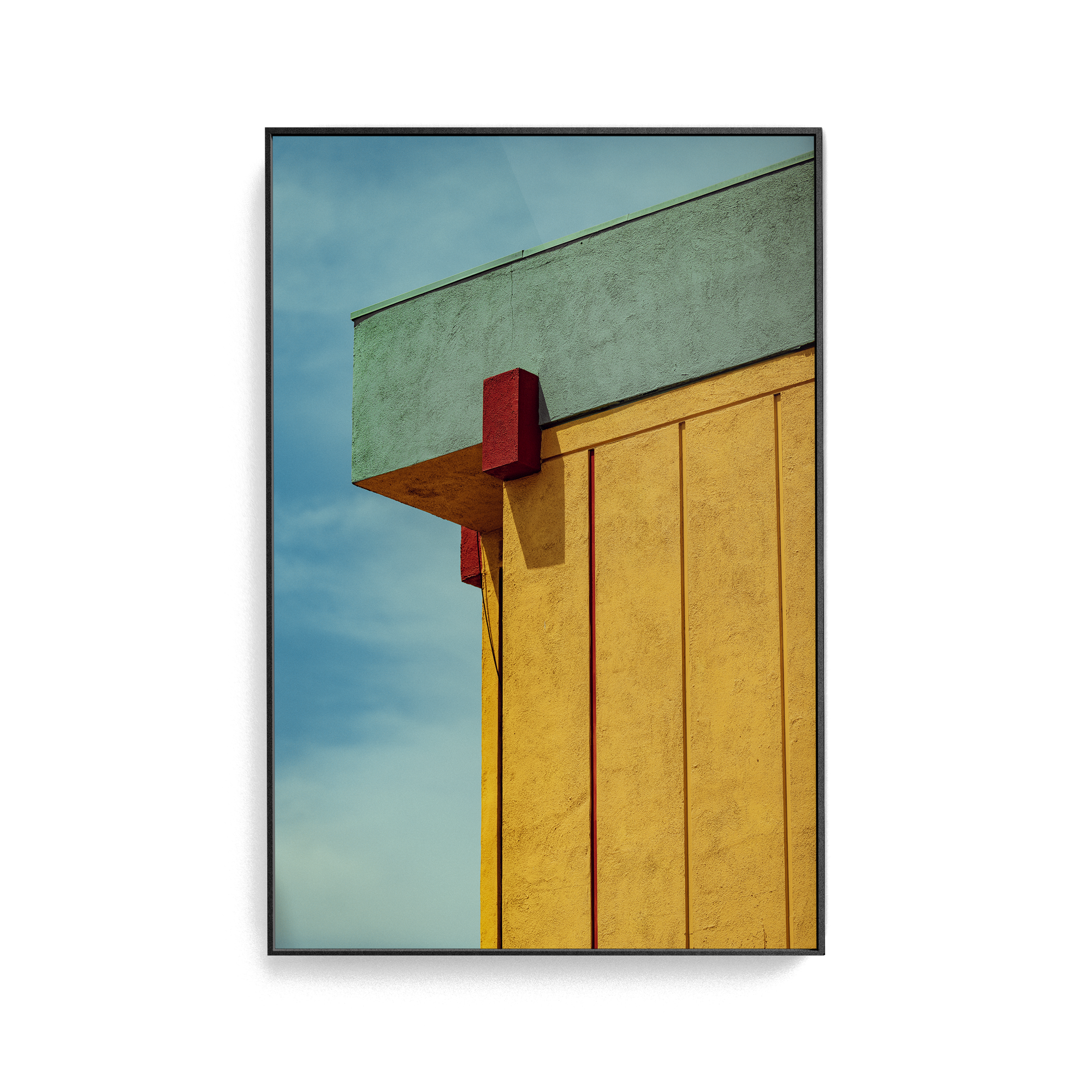 Plaza 1 (Isolation) photographic print