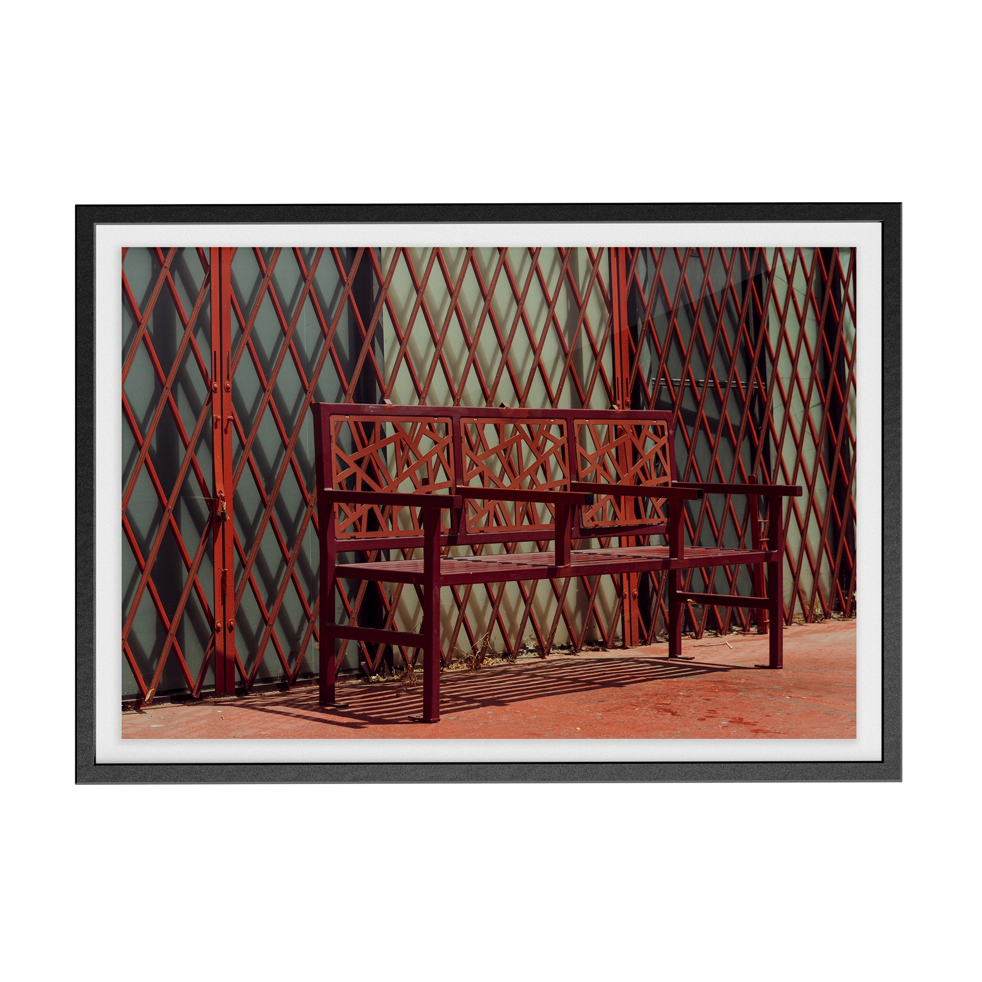 Plaza 3 (Isolation) photographic print