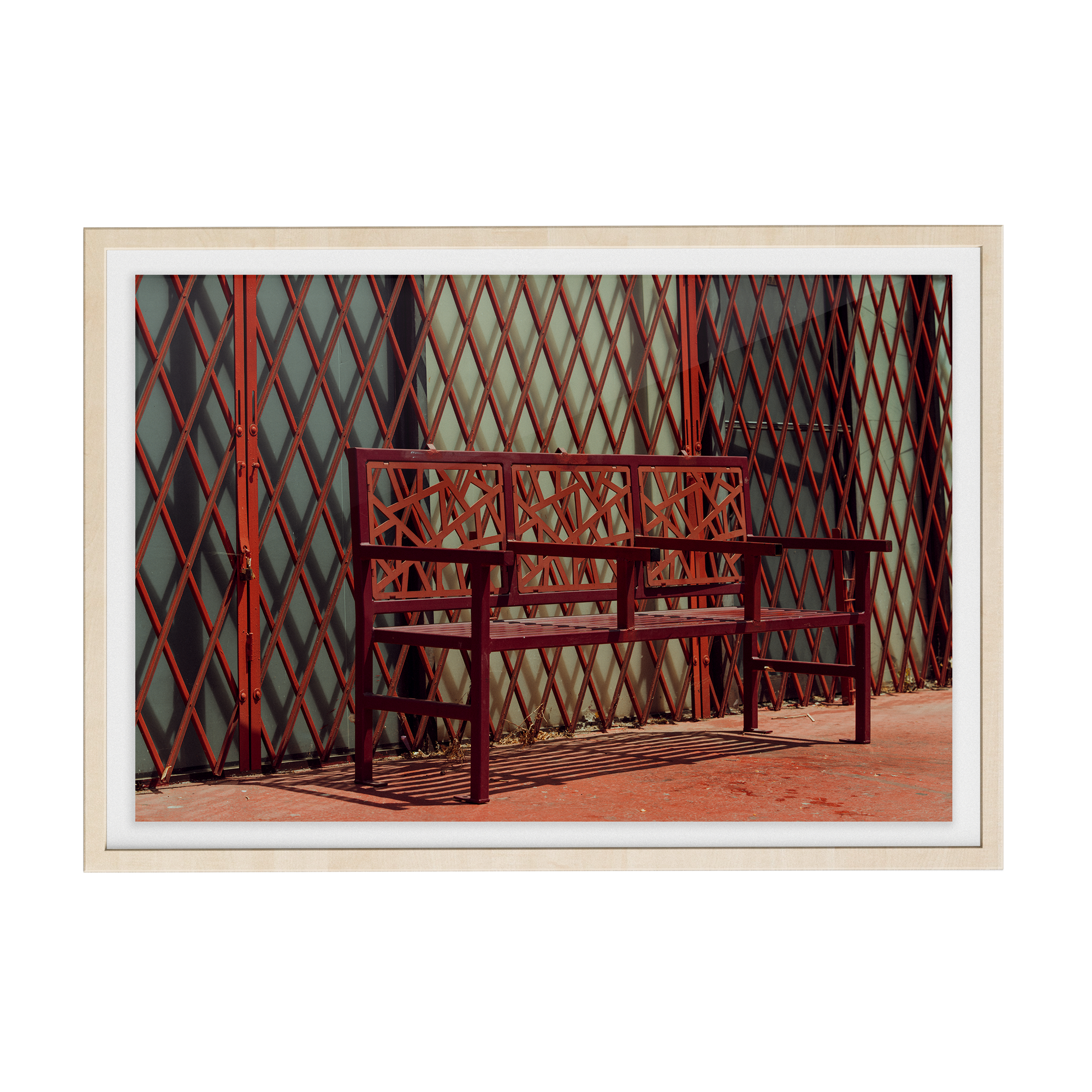 Plaza 3 (Isolation) photographic print
