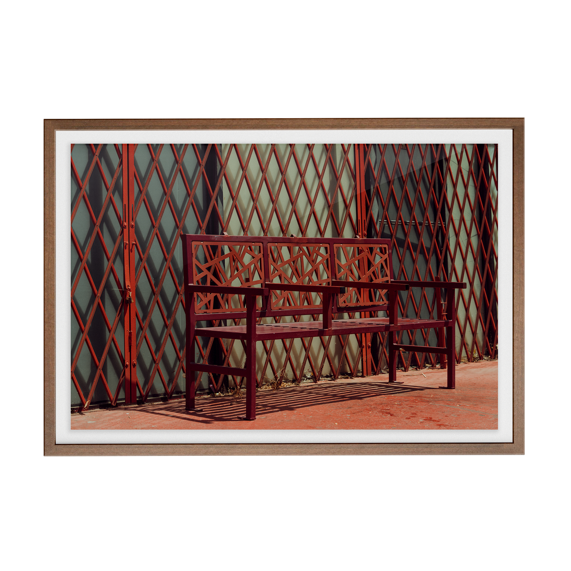Plaza 3 (Isolation) photographic print