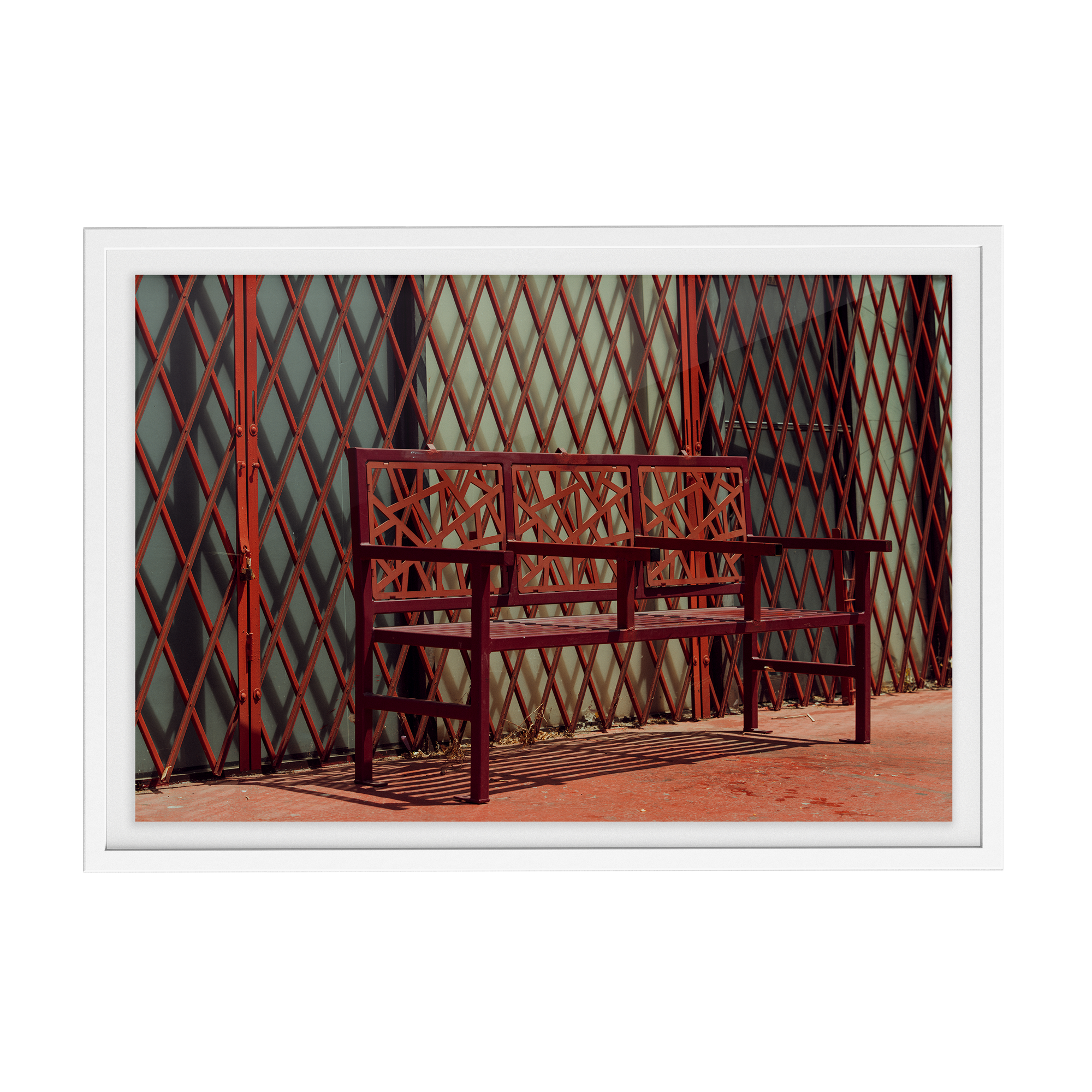Plaza 3 (Isolation) photographic print