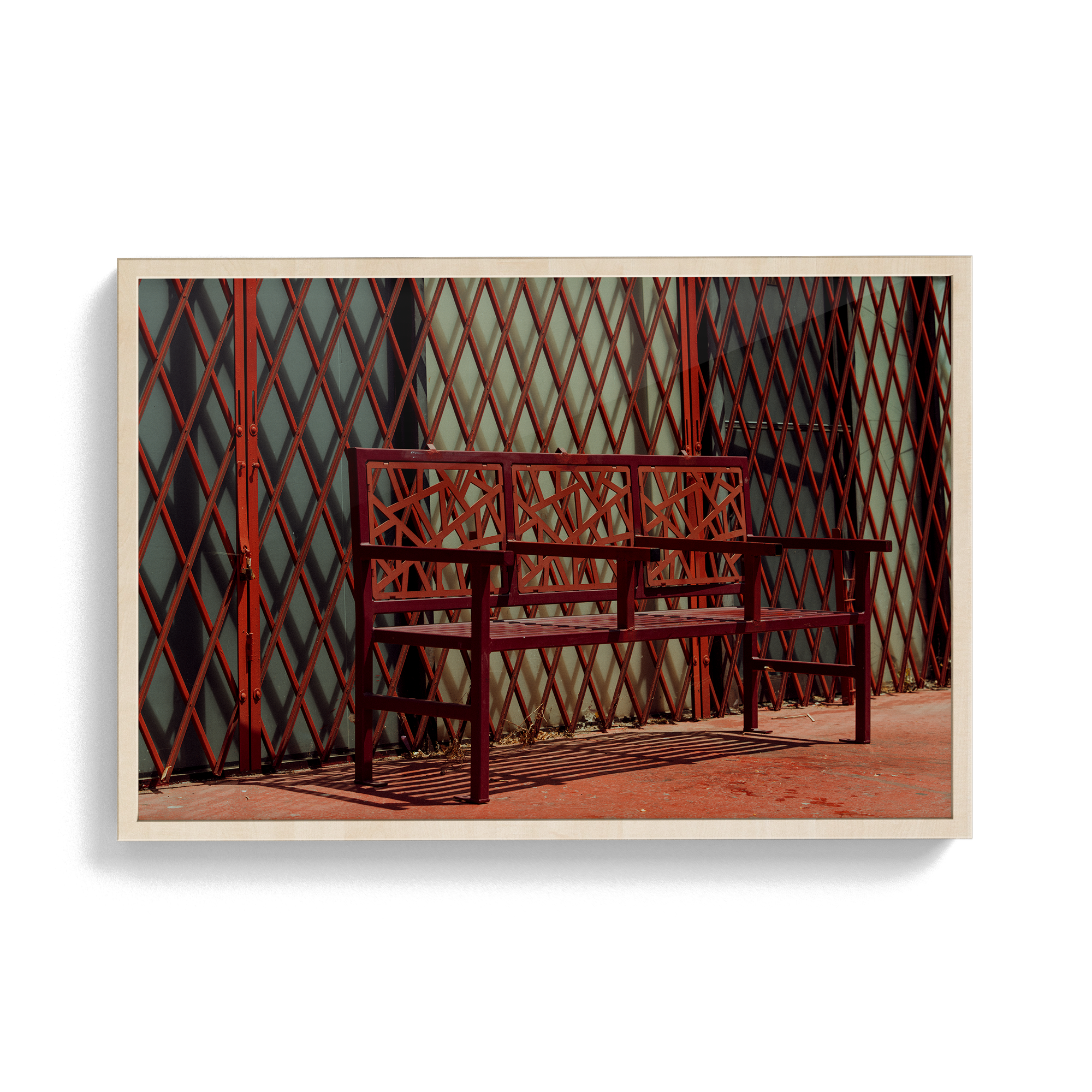 Plaza 3 (Isolation) photographic print
