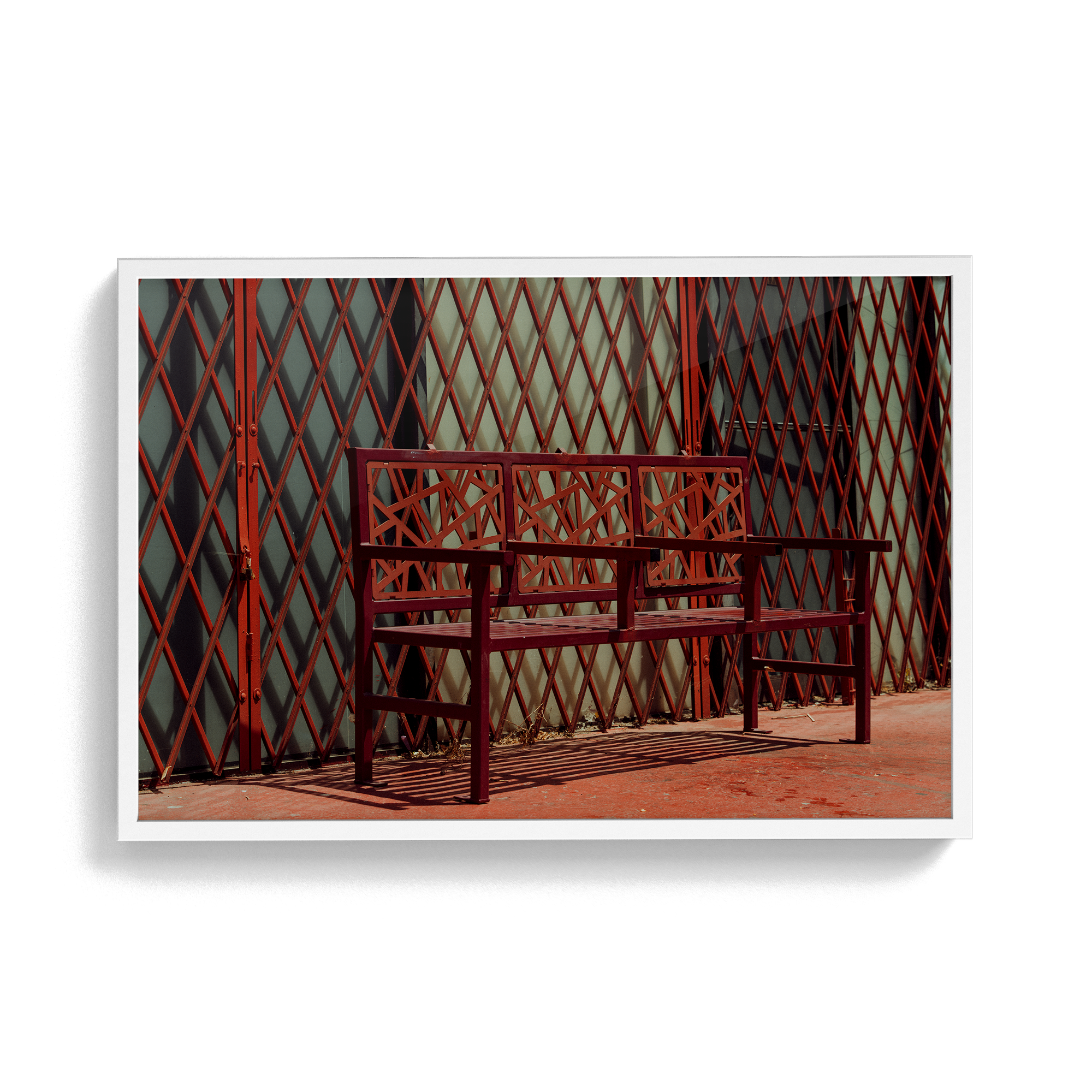 Plaza 3 (Isolation) photographic print