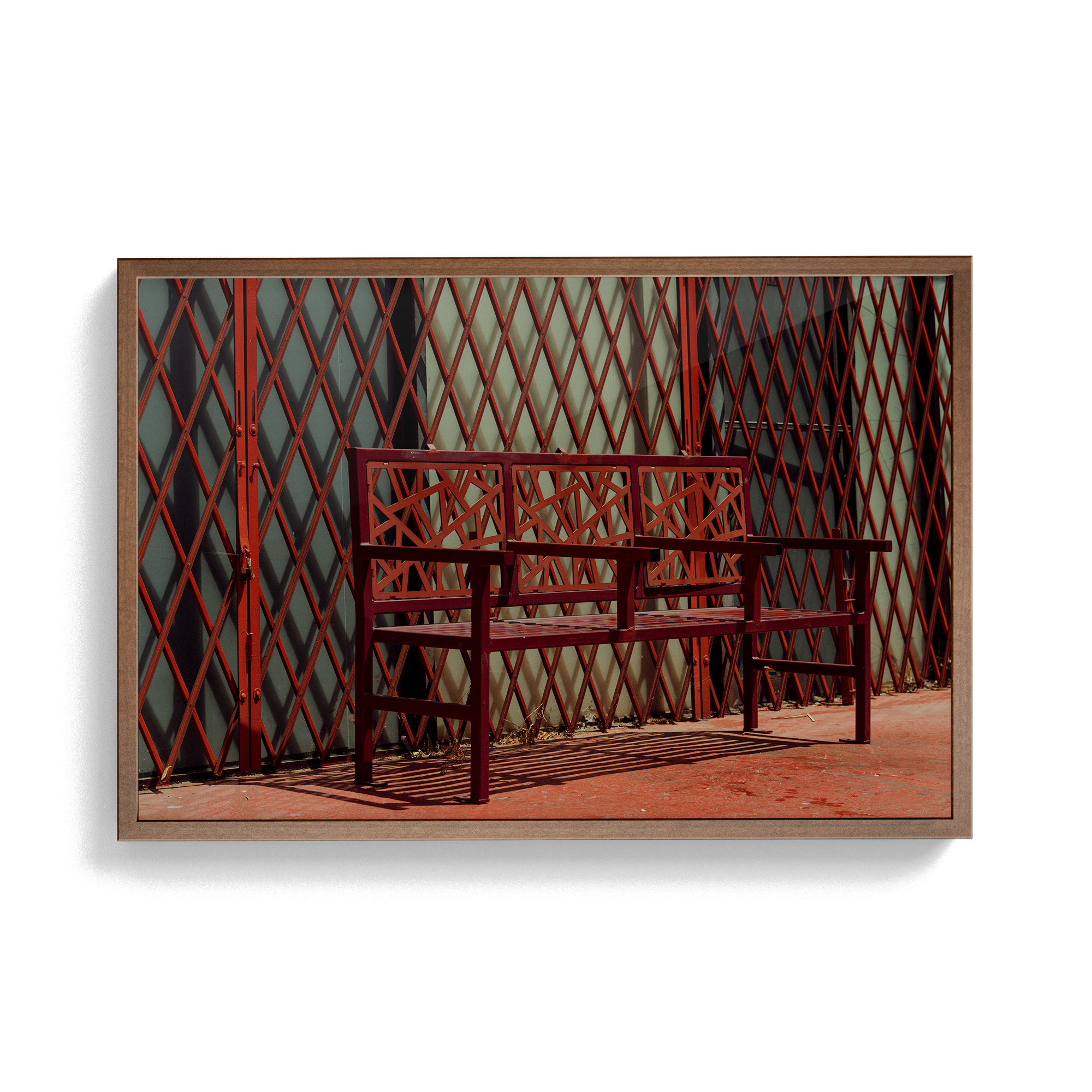 Plaza 3 (Isolation) photographic print