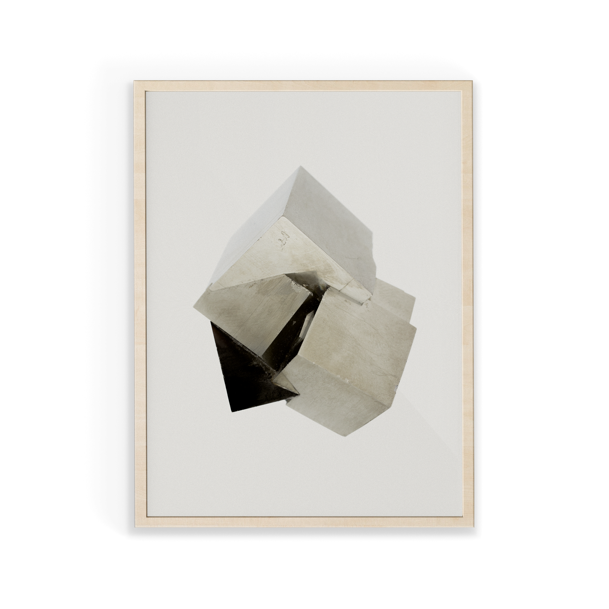 Pyrite Light (No.2) print