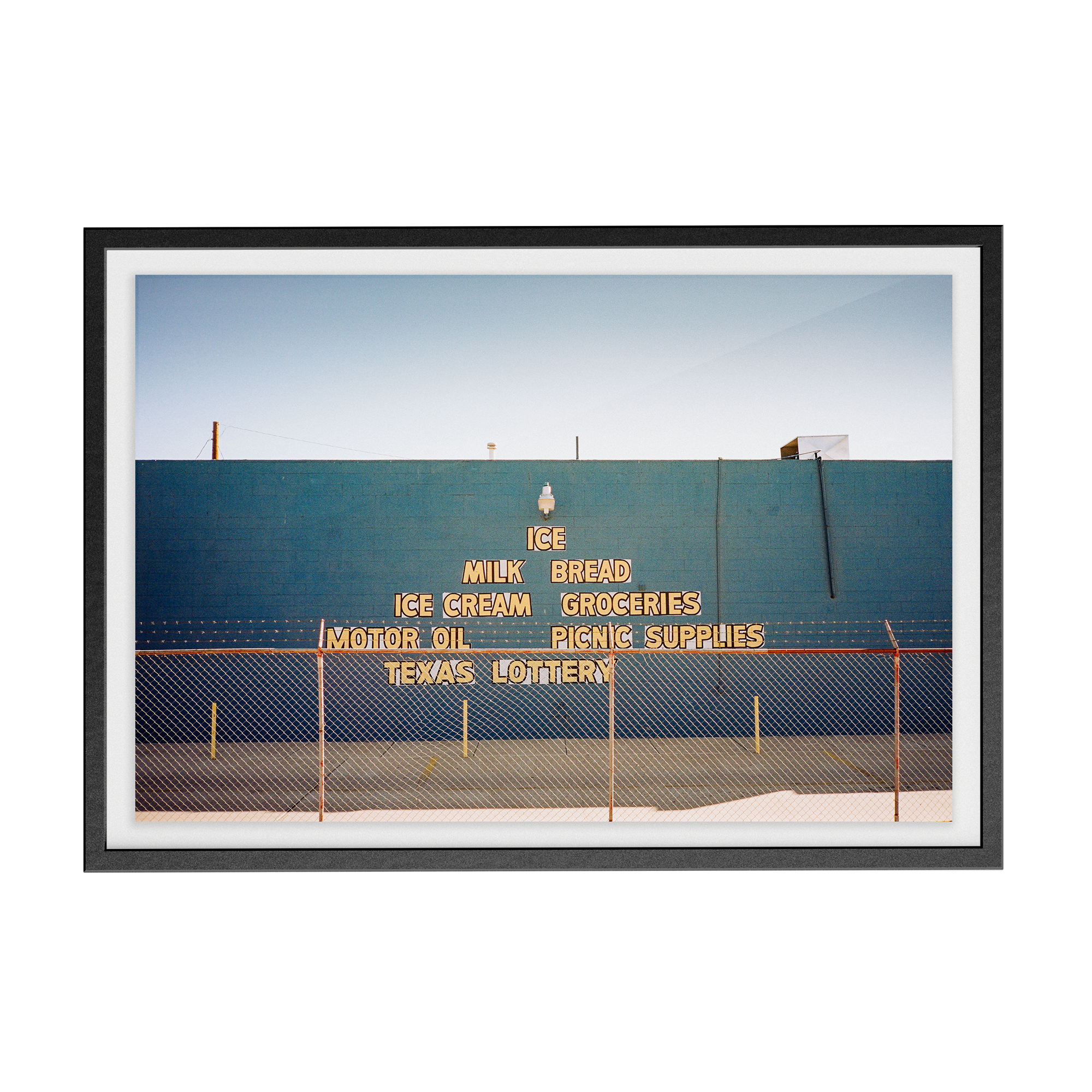 South/West Diary (Lottery) photographic print