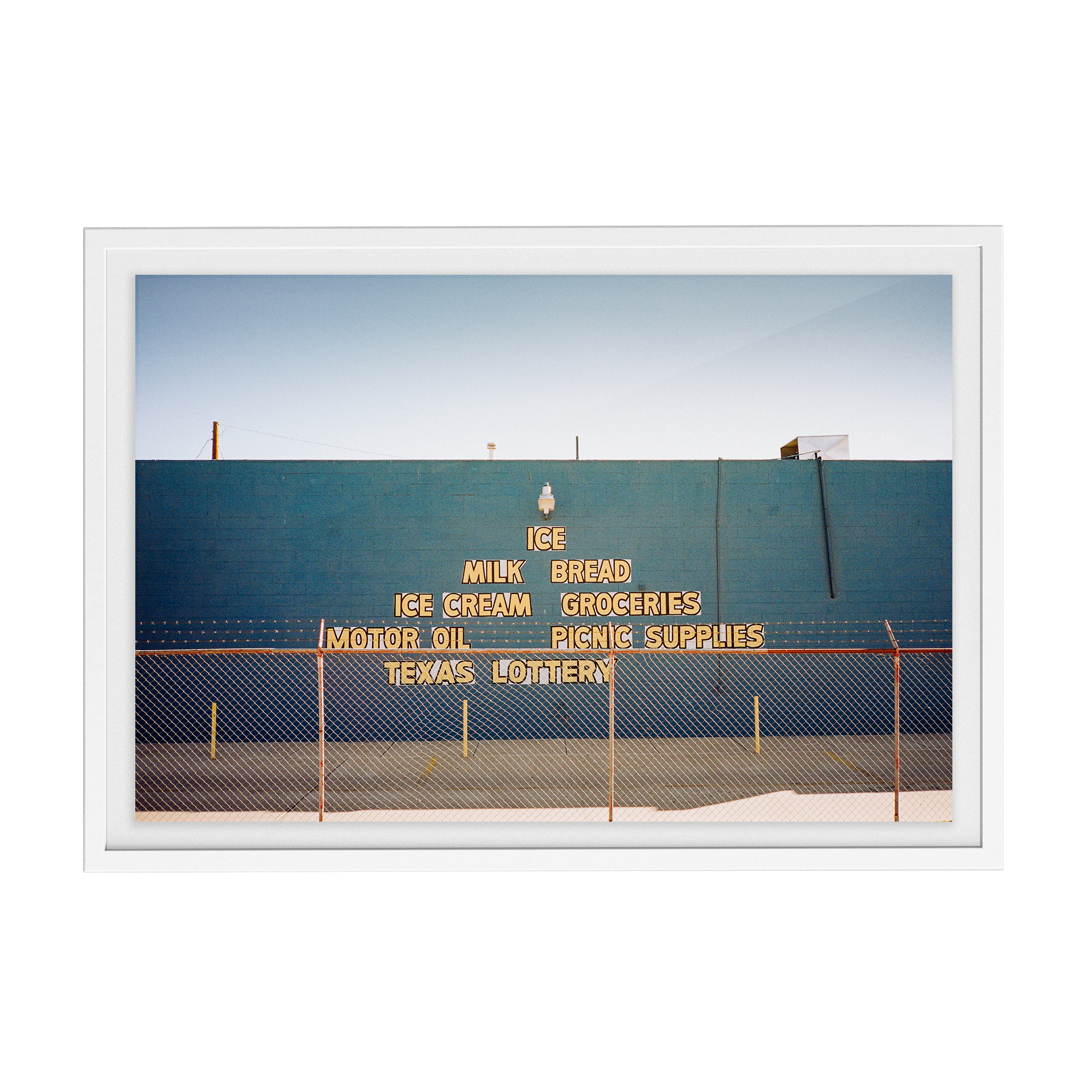South/West Diary (Lottery) photographic print