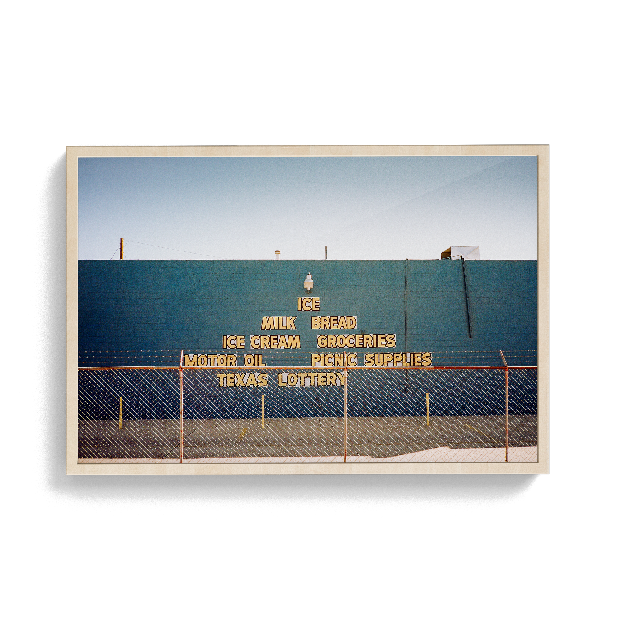 South/West Diary (Lottery) photographic print