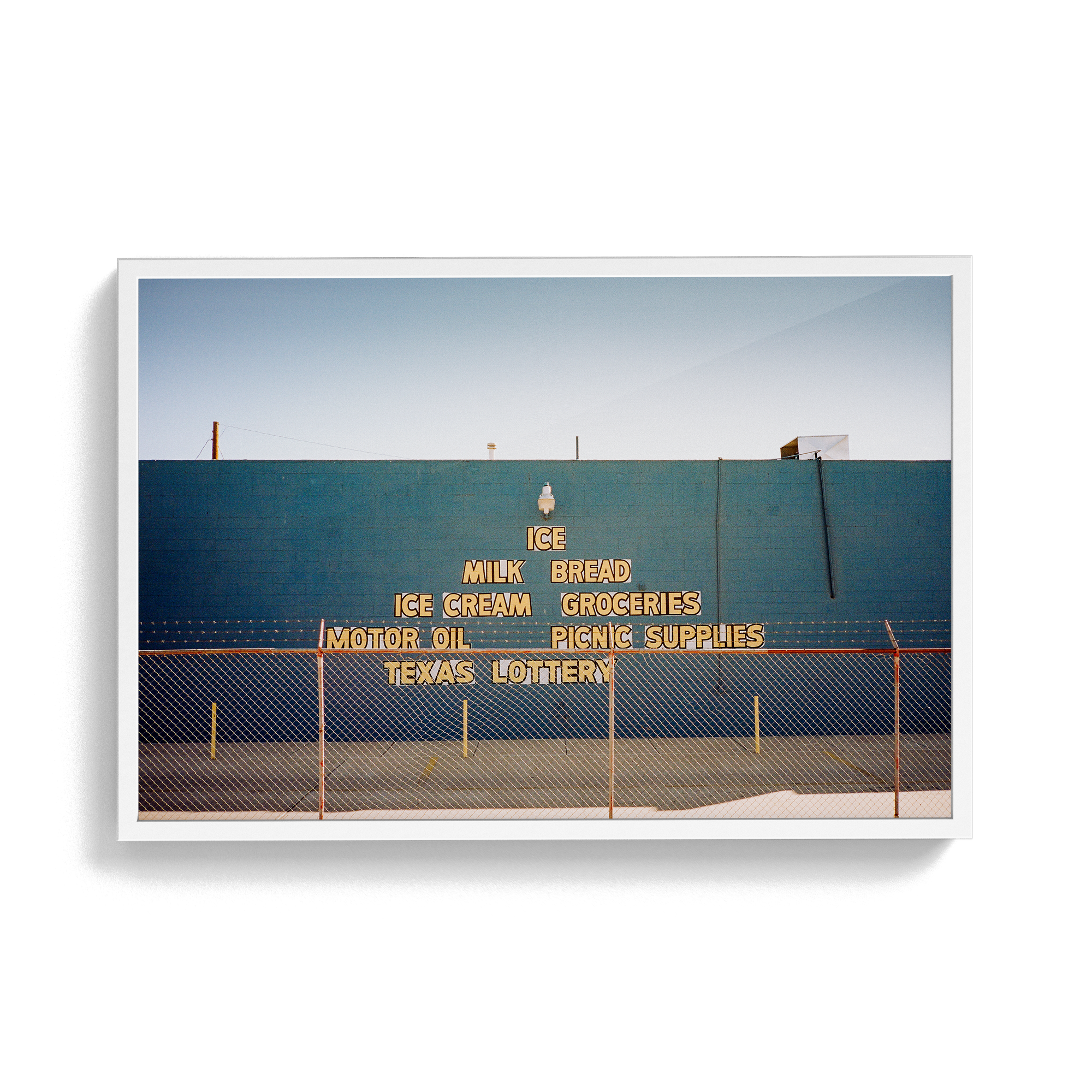 South/West Diary (Lottery) photographic print