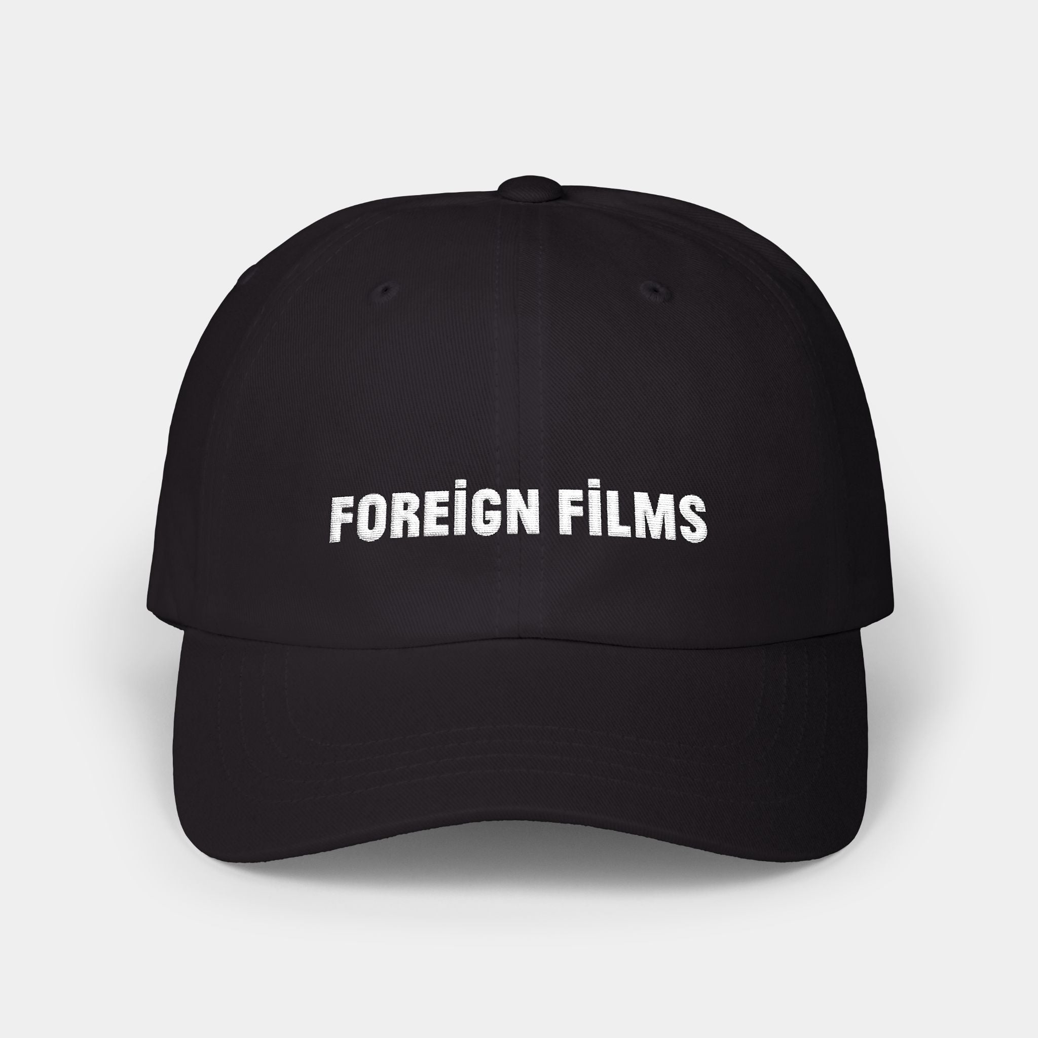 FOREIGN FILMS Cap (White Embroidery)