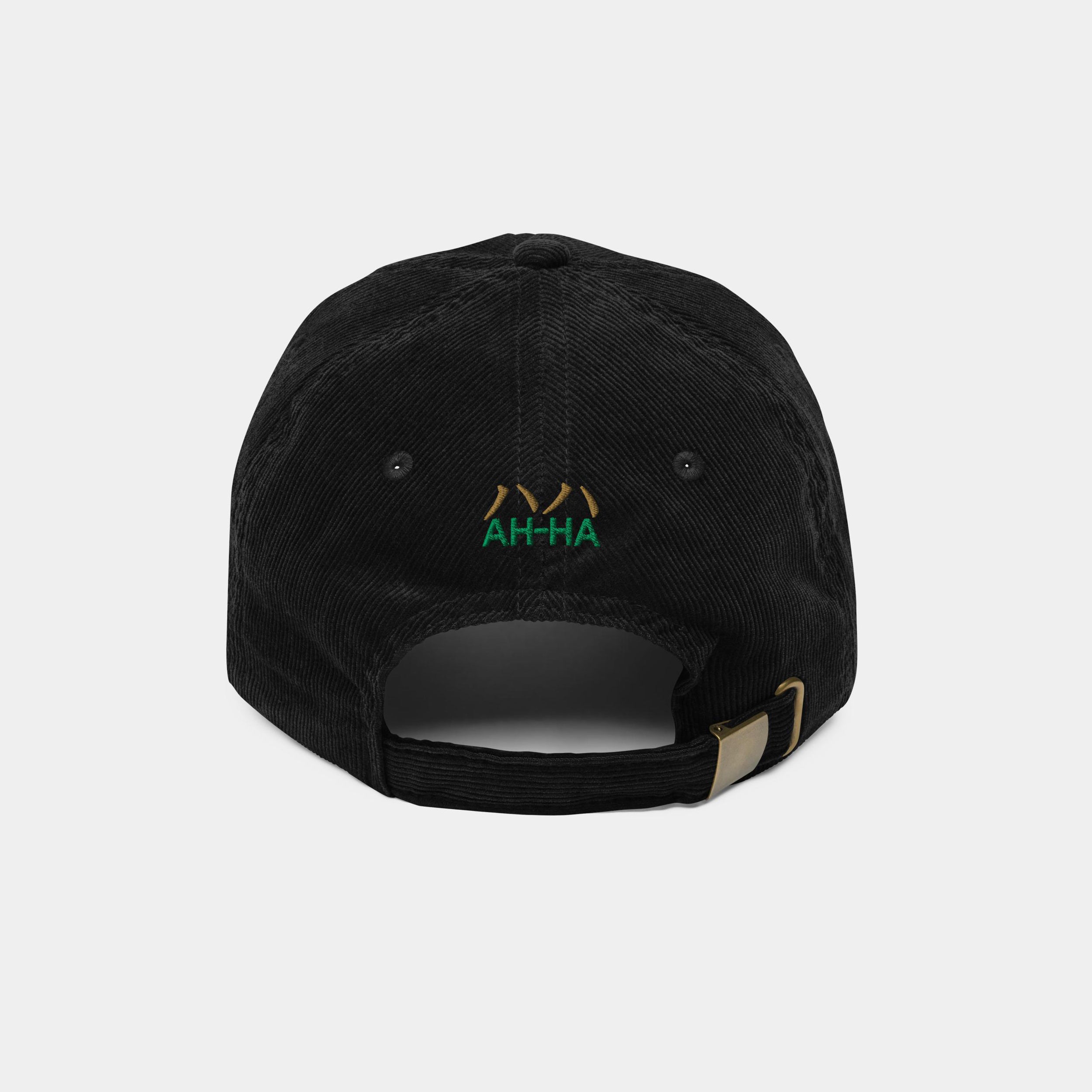 Iwanami Hall Tokyo Black Corduroy Cap