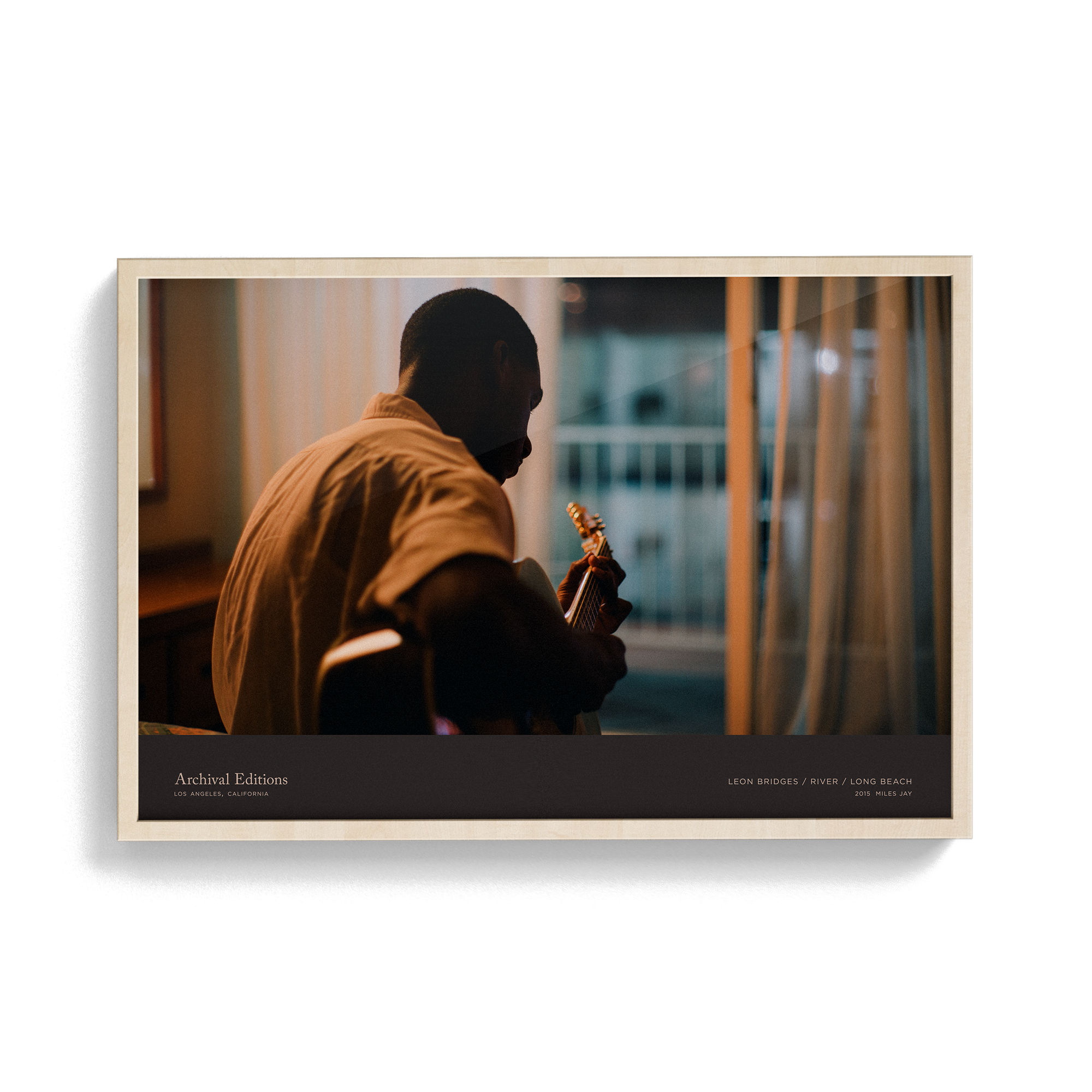 Leon Bridges / River / Long Beach by Miles Jay