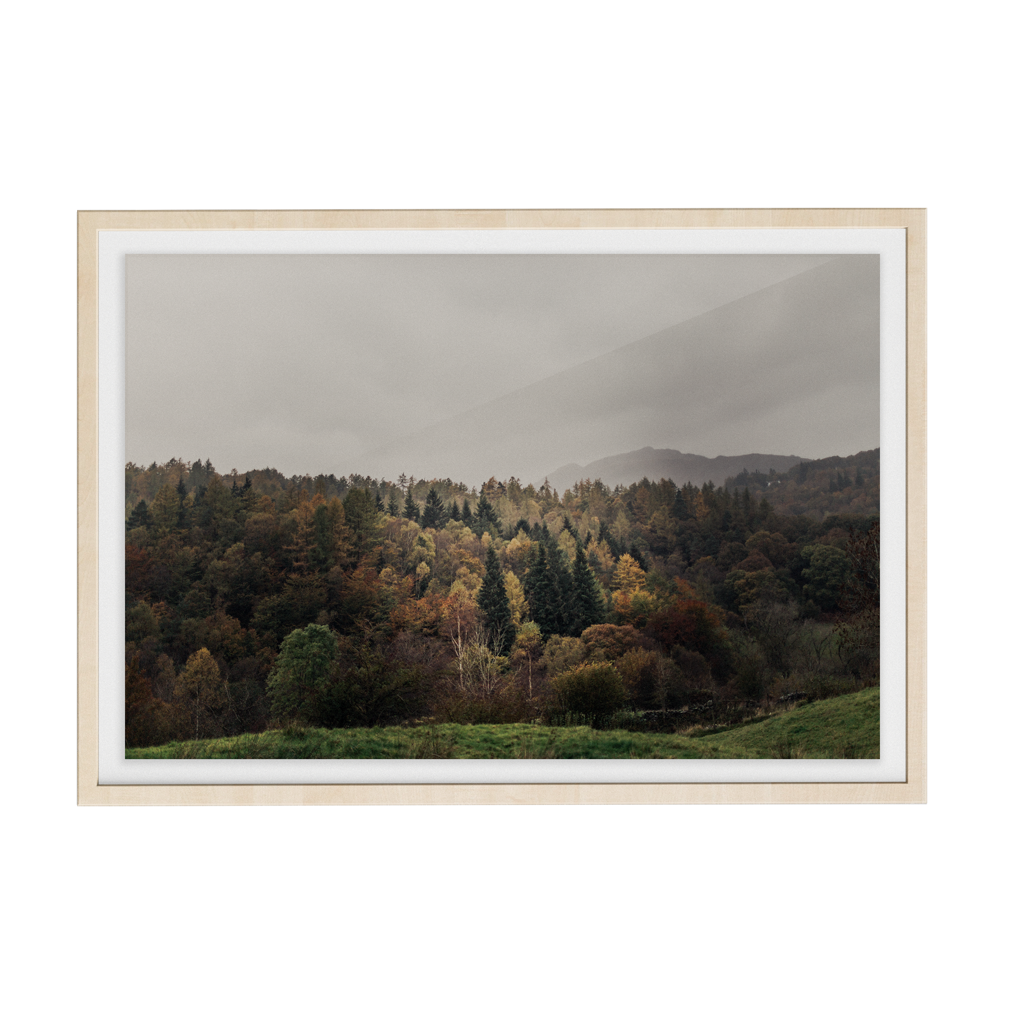 Coniston: Woodsmoke photographic print