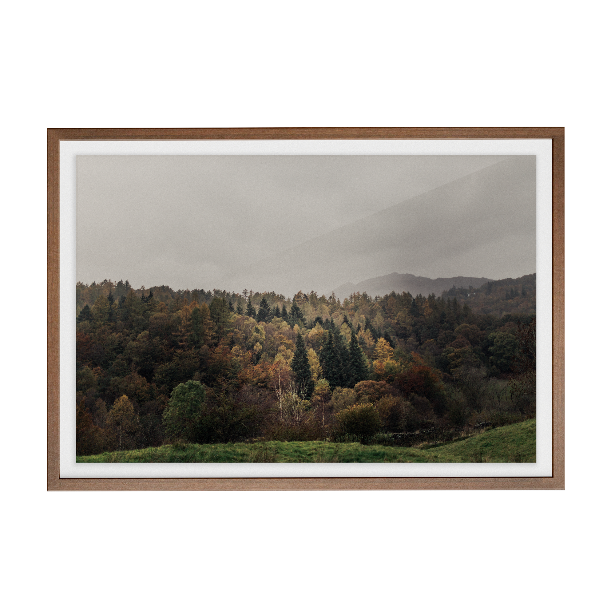 Coniston: Woodsmoke photographic print