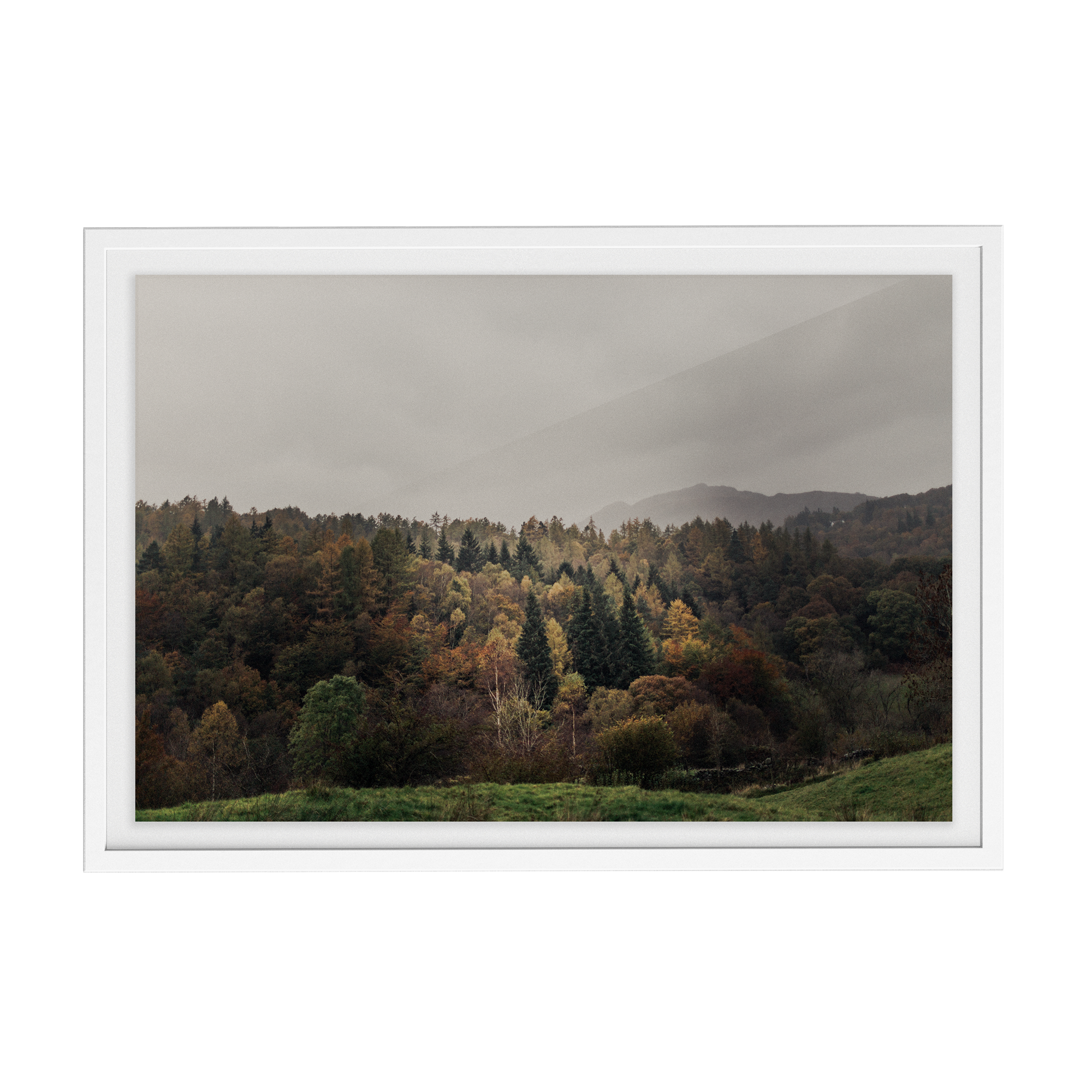 Coniston: Woodsmoke photographic print