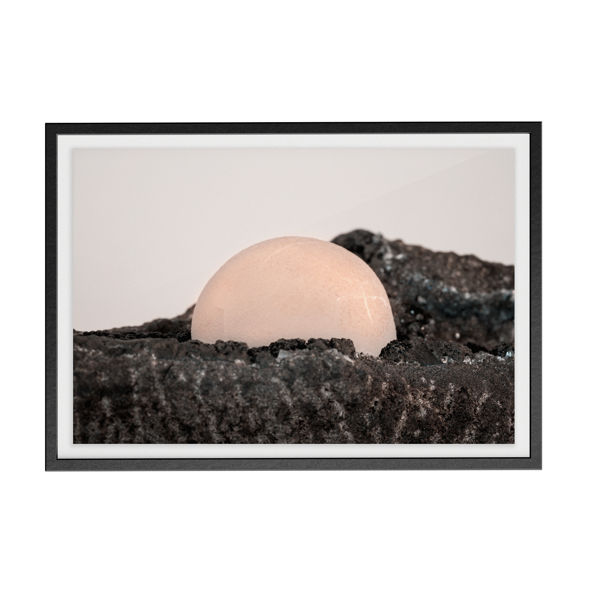 Crosshair Moonscape photographic print