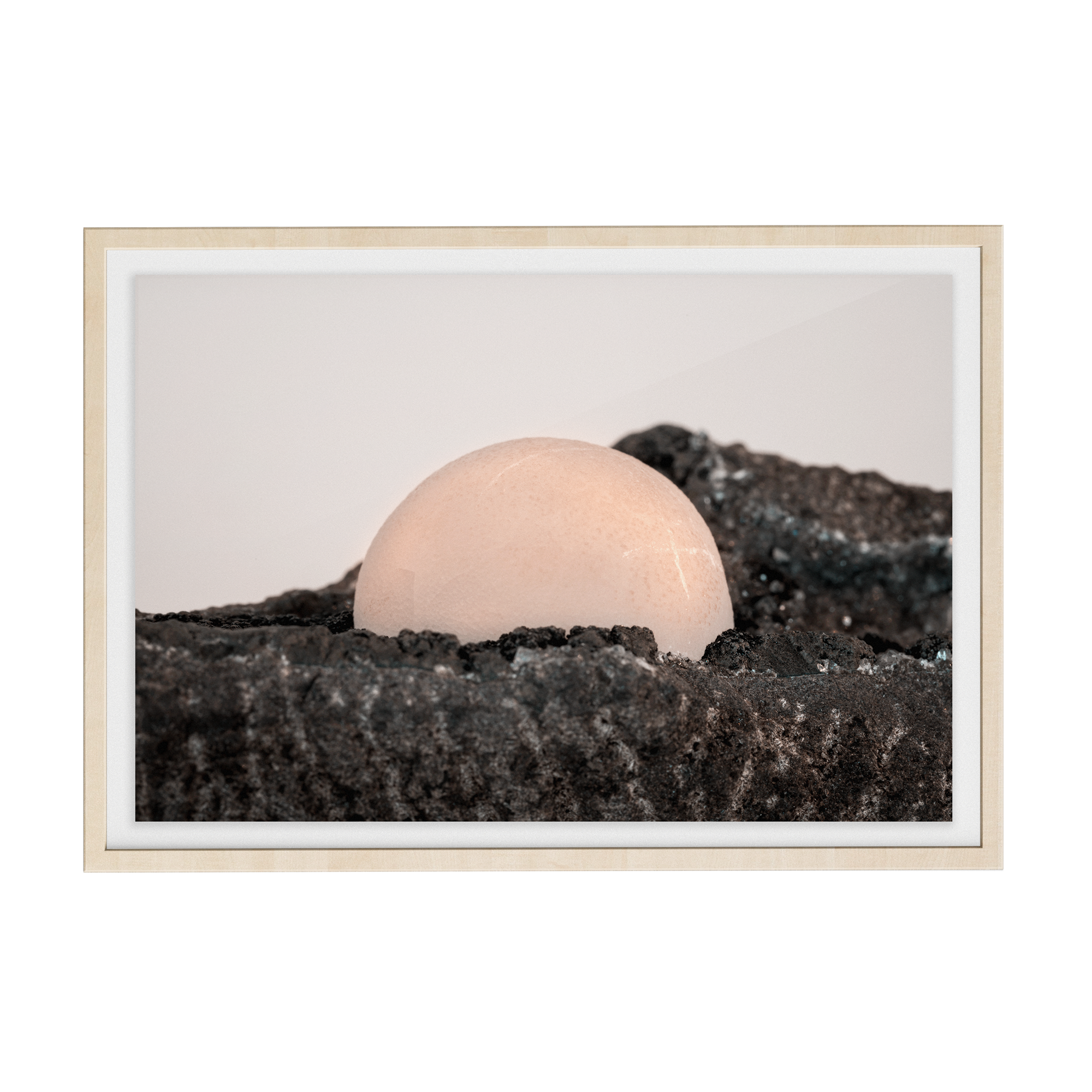 Crosshair Moonscape photographic print