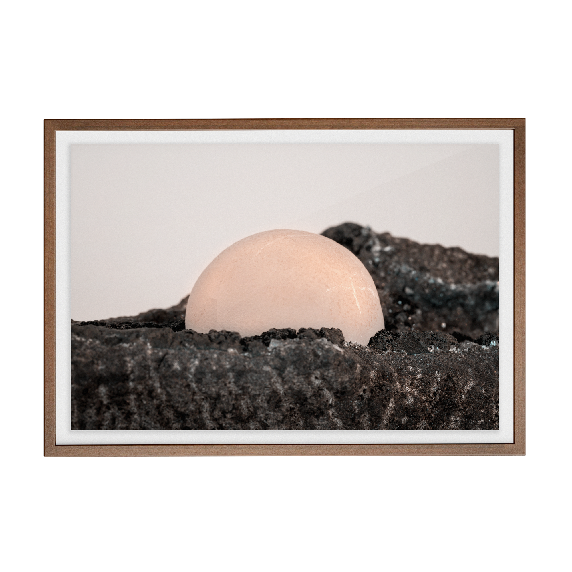 Crosshair Moonscape photographic print