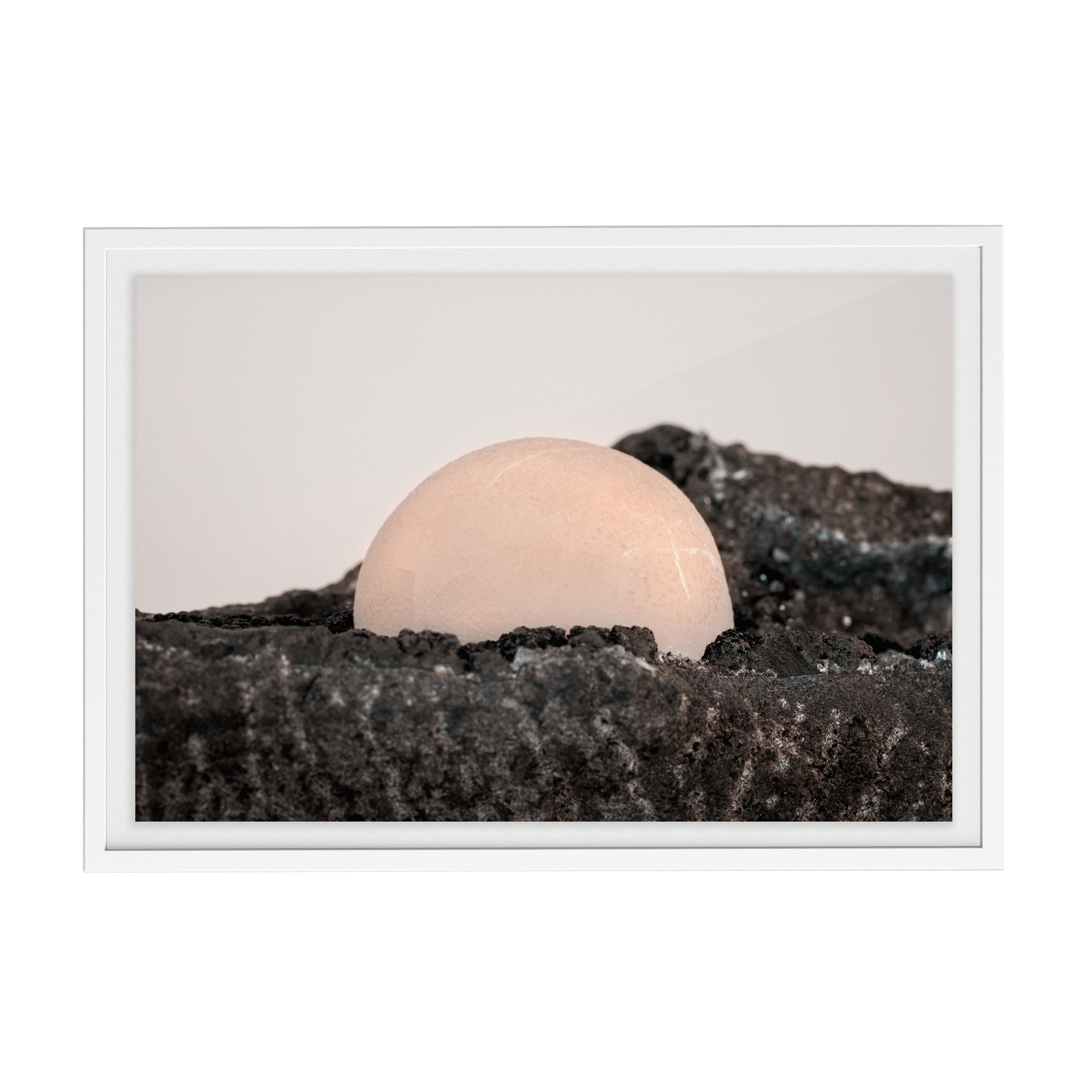 Crosshair Moonscape photographic print