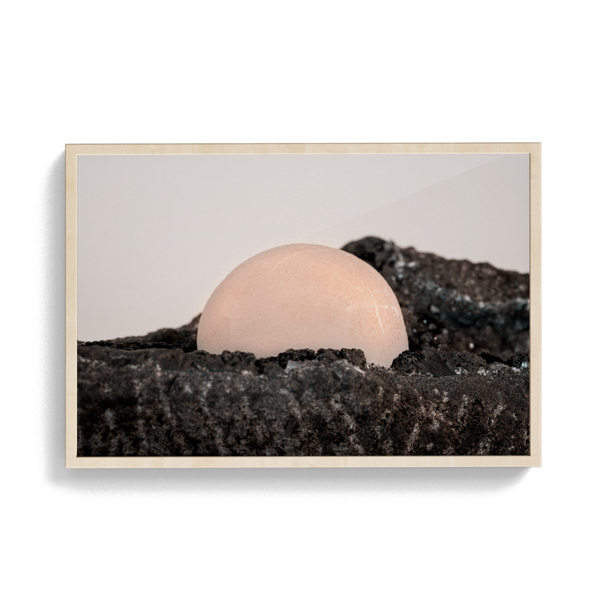Crosshair Moonscape photographic print