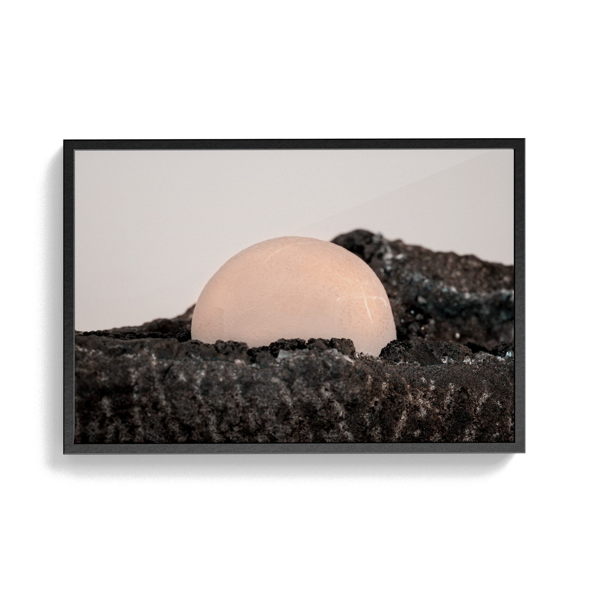 Crosshair Moonscape photographic print