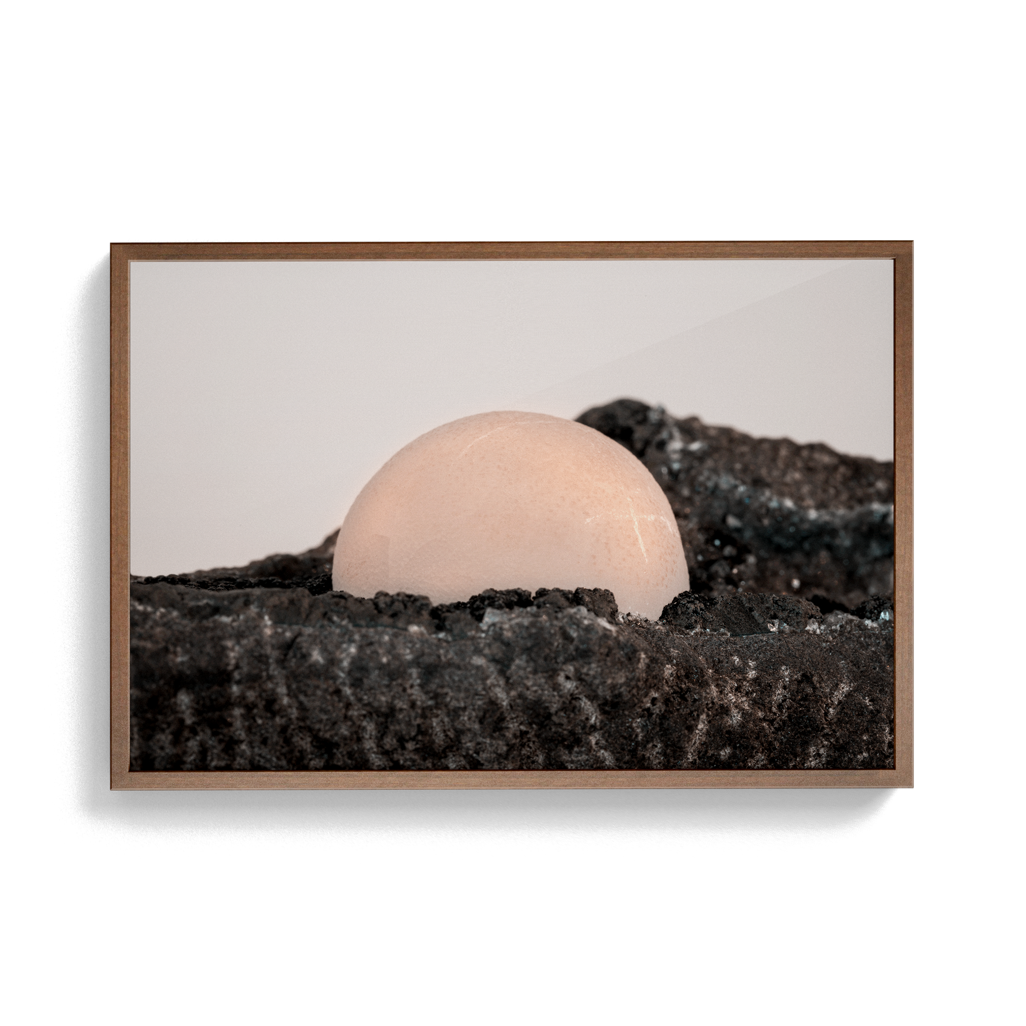 Crosshair Moonscape photographic print